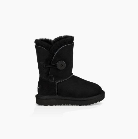 UGG Bailey Button II - Boots Småbarn - Svart (NO-J983)